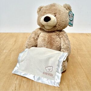 GUND Peek-A-Boo Teddy Bear Plush Animated Stuffed Animal Baby Toy 11.5” NEW NWT